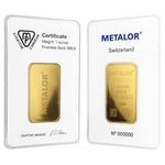 Metalor Gold Bars