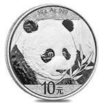 Chinese Silver Panda Coins