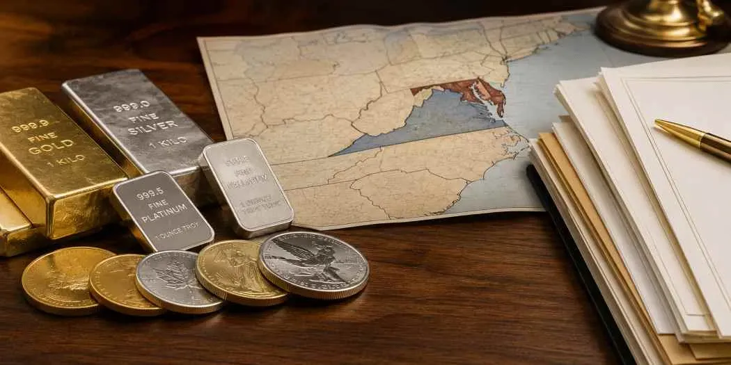 Maryland and Virginia Reinforce Bullion-Friendly Tax Policies