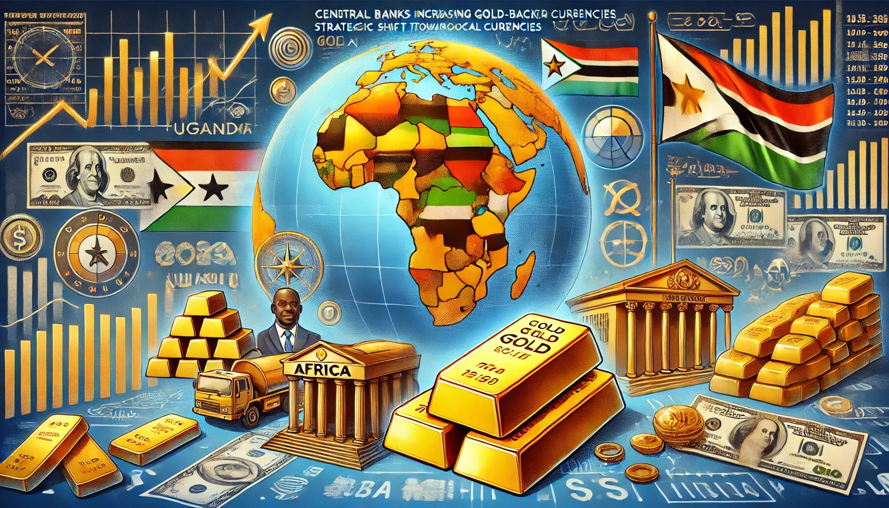 African Nations Turn to Gold to Hedge Geopolitical Risks and Currency Losses