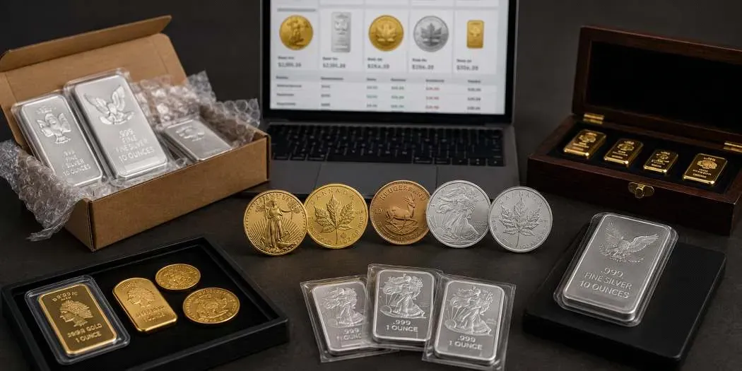Top 10 Precious Metals Dealers: Where to Buy Gold and Silver Online