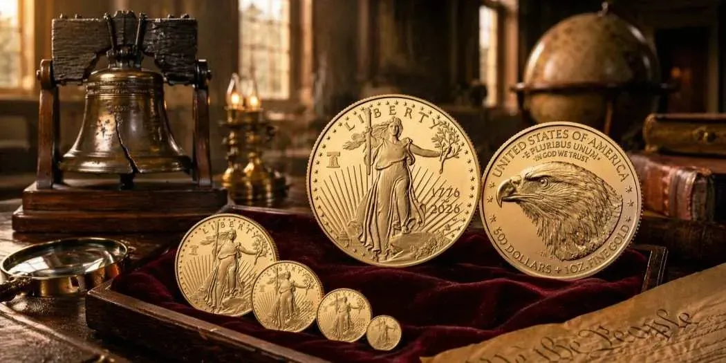 2026-W Gold Eagle Proof Coins: Liberty Bell Privy Issue