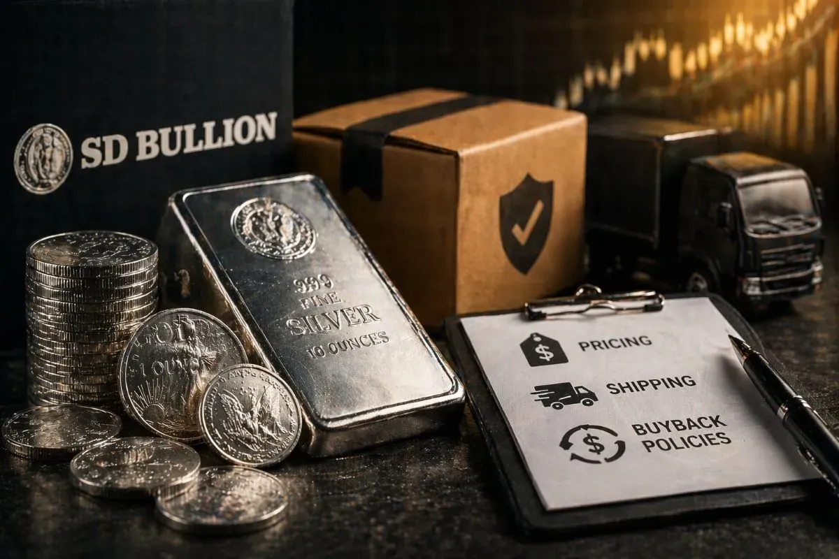 SD Bullion Review: Pricing, Shipping, and Buyback Policies