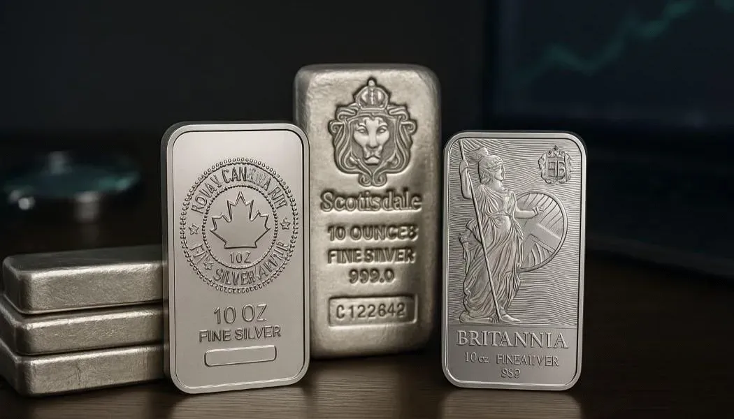 Top 15 Most Popular 10 oz Silver Bars for Stackers