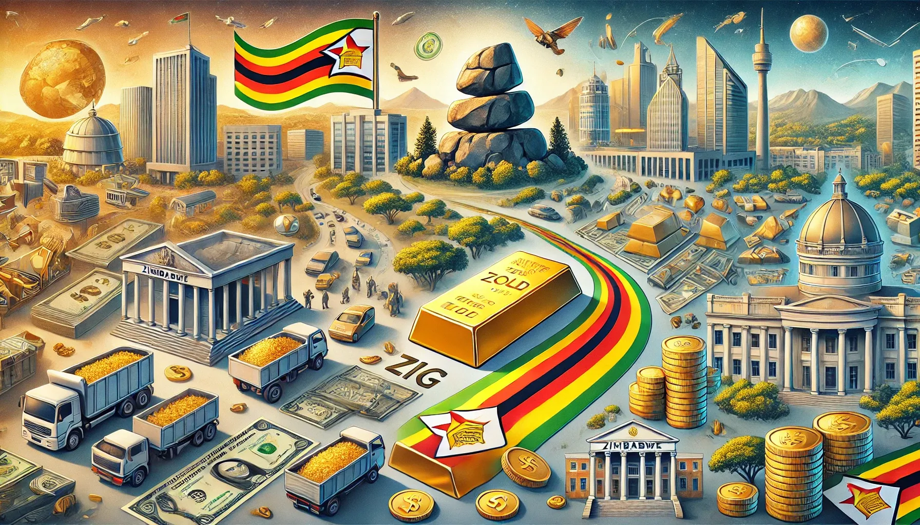 Zimbabwe Approves Roadmap to Transition from US Dollar to Gold-Backed ZiG Currency