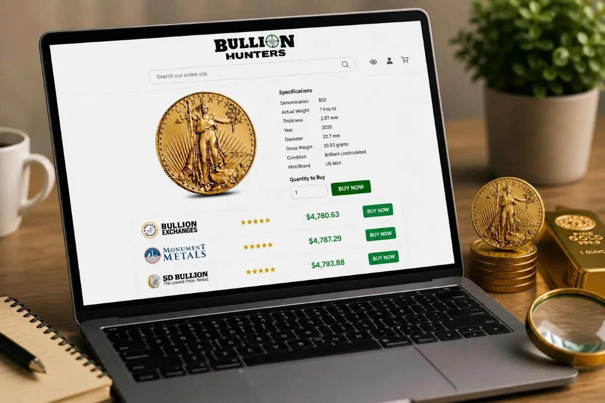 How to Use Bullion Hunters to Find the Best Gold Bullion Deals