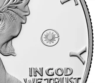 Laser Engraved Laser Beam Privy Mark