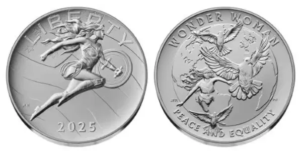 2025 Wonder Woman Silver medal