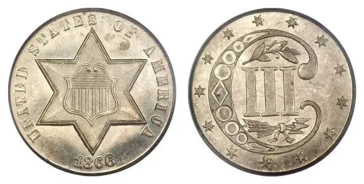 learn about the silver three cent piece