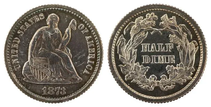 learn about the U.S. Mint Seated Liberty half dime