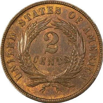 learn about the U.S. Mint two-cent piece