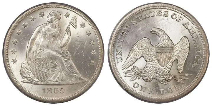 learn about the U.S. Mint Seated Liberty Dollar