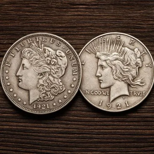 1921 Silver Dollar Guide: Morgan vs. Peace Dollar 