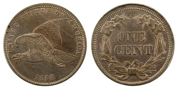 learn about the U.S. Mint Flying Eagle Cent