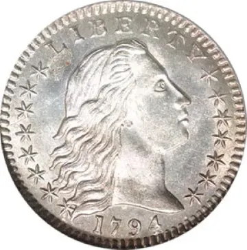 learn about the flowing hair half dime