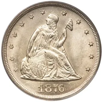 explore the Liberty Seated Twenty Cent Coin