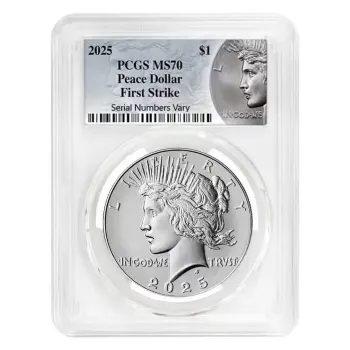 2025 Peace Silver Dollar
