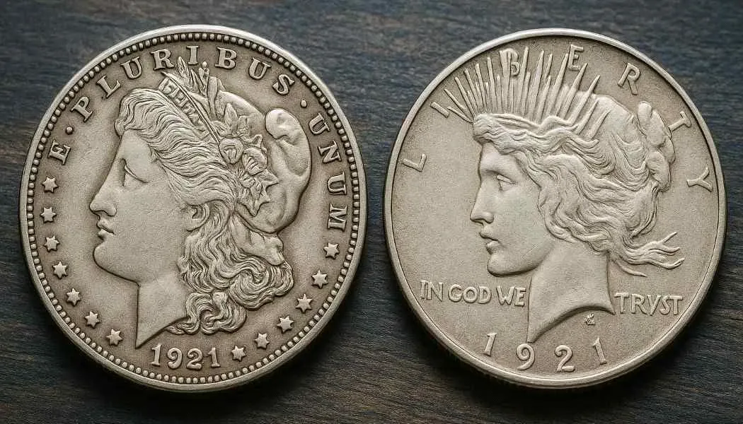 1921 Silver Dollar Guide: Morgan vs. Peace Dollar 
