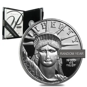 American 1/10 oz Proof Platinum American Eagle (Random Year, w/Box & COA)