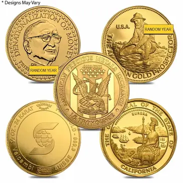 Default 1/2 oz Generic Gold Round .999/.9999 Fine (Secondary Market)
