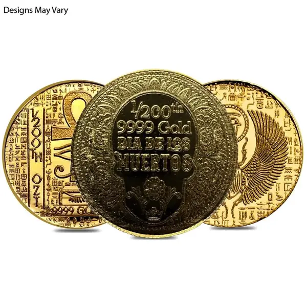 Default 1/200 oz Generic Gold Round .999+ Fine (Secondary Market)