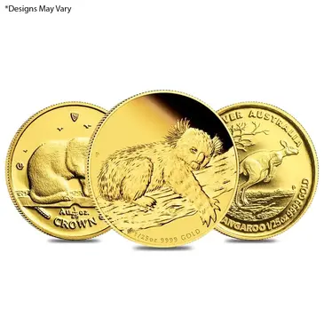 Default 1/25 oz Gold Coin Random Mint BU/Proof .999+ Fine