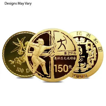 Default 1/3 oz Gold Coin Random Mint .999+ Fine BU/Proof