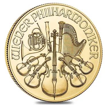 Austrian 1/4 oz Austrian Gold Philharmonic Coin (Random Year)
