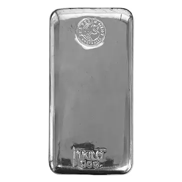 Default 1 Kilo Perth Mint Silver Bar .999 Fine