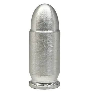 Silvertowne 1 oz .45 Caliber Solid Silver Bullet