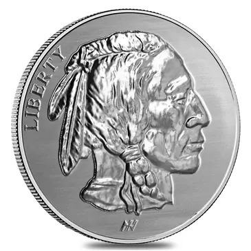 Asahi <p>1 oz Asahi Buffalo Design Reverse Proof Silver Round .999 Fine</p>