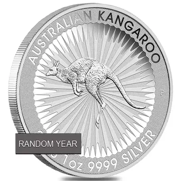 Default 1 oz Australian Silver Kangaroo Perth Mint BU (Random Year)