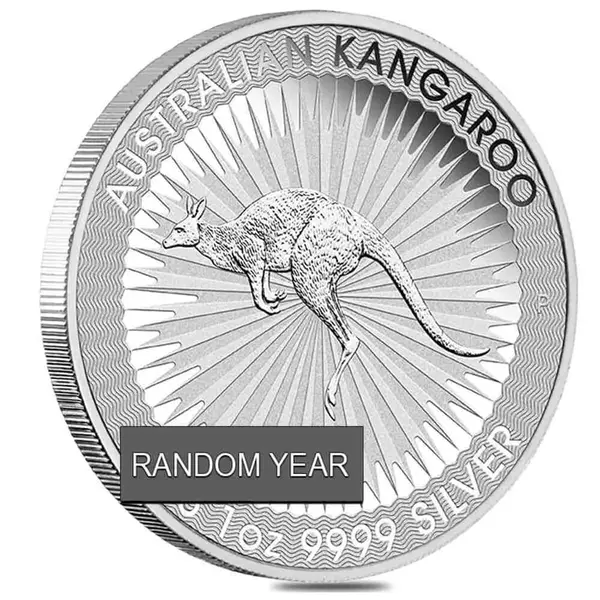 Default 1 oz Australian Silver Kangaroo Perth Mint BU (Random Year)