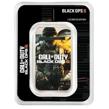 Default 1 oz Call of Duty® Black Ops 6 Silver Bar .999 Fine (in TEP)