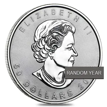 Canadian 1 oz Palladium Canadian Maple Leaf (Random Year)