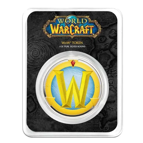 Default 1 oz PAMP Suisse World of Warcraft Silver Token .999 Fine (in TEP)