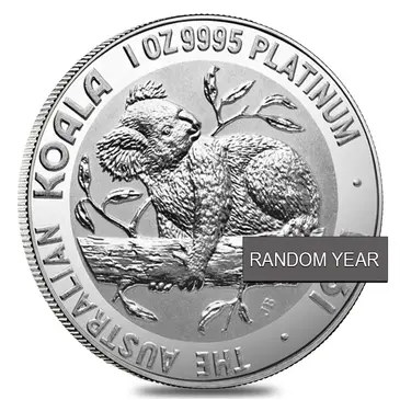 Default 1 oz Platinum Australian Koala Coin BU (Random Year)