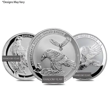 Default 1 oz Silver Australian Wedge-Tailed Eagle Perth Mint BU (Random Year)