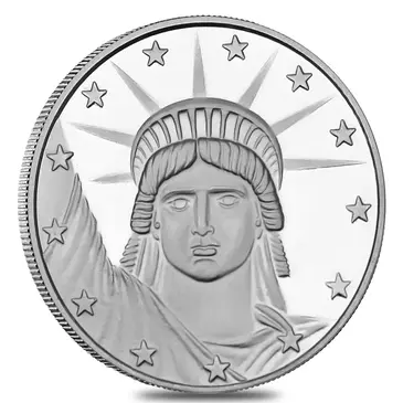 Default <p>1 oz SilverTowne Lady Liberty Silver Round .999 Fine</p>