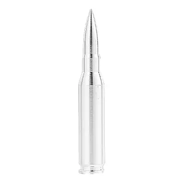 Silvertowne 10 oz .50 Caliber Solid Silver Bullet