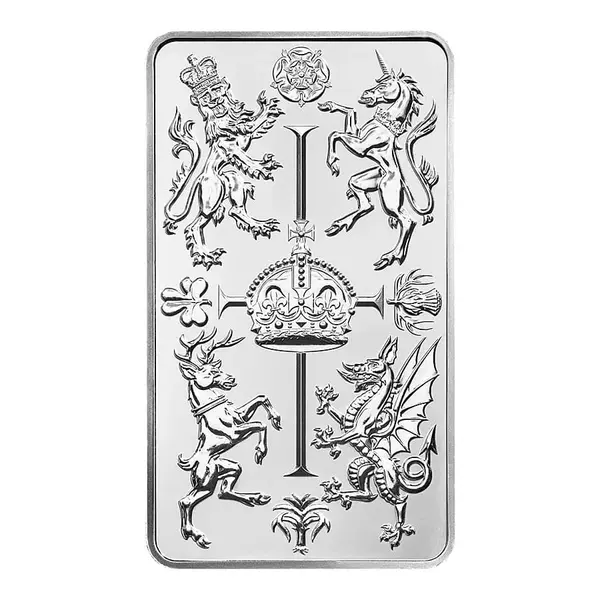 Default 10 oz Great Britain The Royal Celebration Silver Bar .9999 Fine