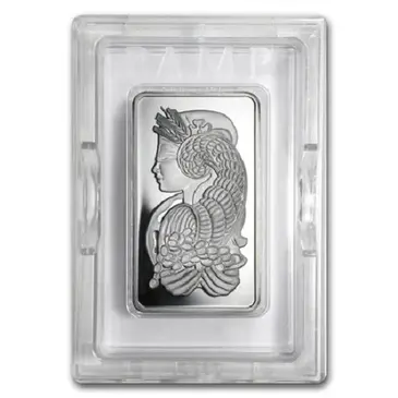 PAMP Suisse 10 oz PAMP Suisse Lady Fortuna Platinum Bar .999+ Fine (In Assay)