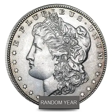 American 1878-1904 Morgan Silver Dollar AU (Random Year)