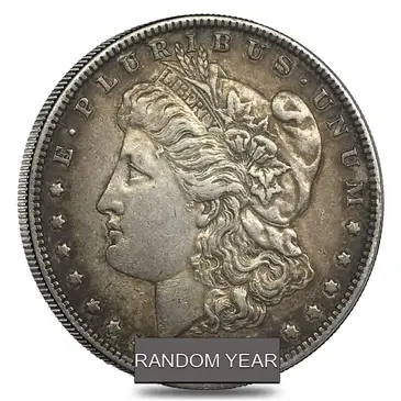 American 1878-1904 Morgan Silver Dollar XF (Random Year)