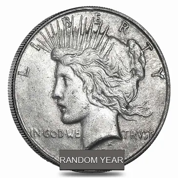 American 1922-1935 Peace Silver Dollar VG-XF (Random Year)
