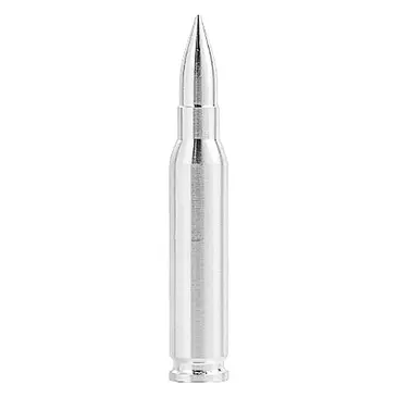 Silvertowne 2 oz .308 Caliber Solid Silver Bullet