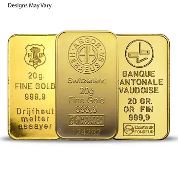 Generic 20 gram Generic Gold Bar .999+ Fine (Secondary Market)