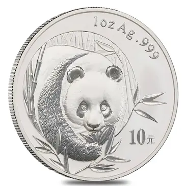 Default 2003 1 oz Chinese Silver Panda 10 Yuan .999 Fine BU