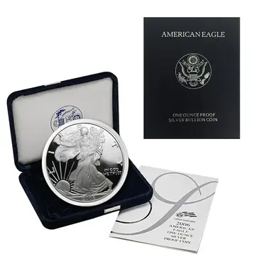 Default 2006-W 1 oz Proof Silver American Eagle (w/Box & COA)