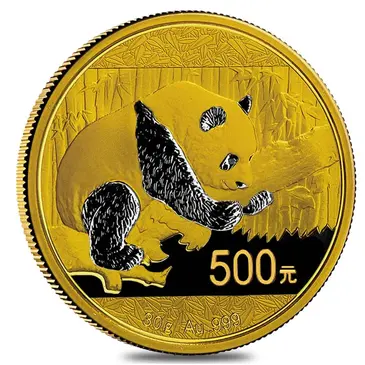 Chinese 2016 30 Gram Chinese Gold Panda 500 Yuan .999 Fine BU (Sealed)